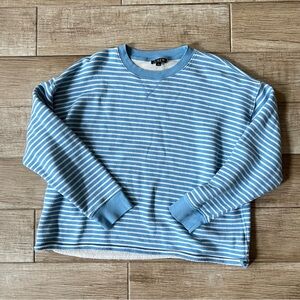 J crew striped sweater